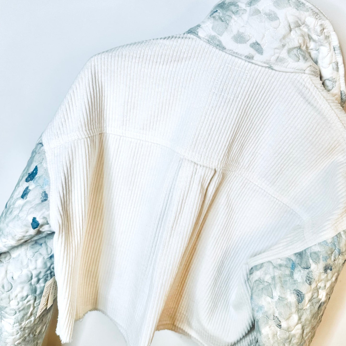 corduroy quilted comfort + style