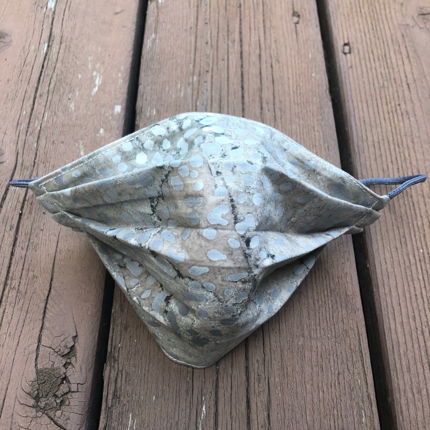 animal print cotton face mask