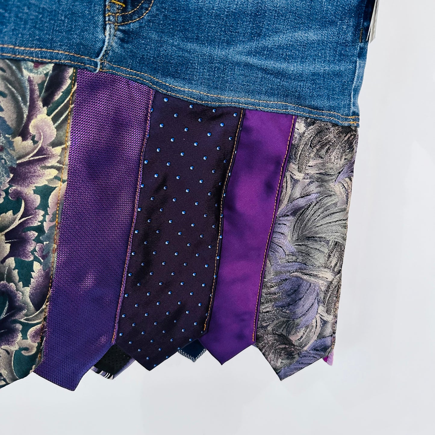 deep blue denim + plum ties [6/28]