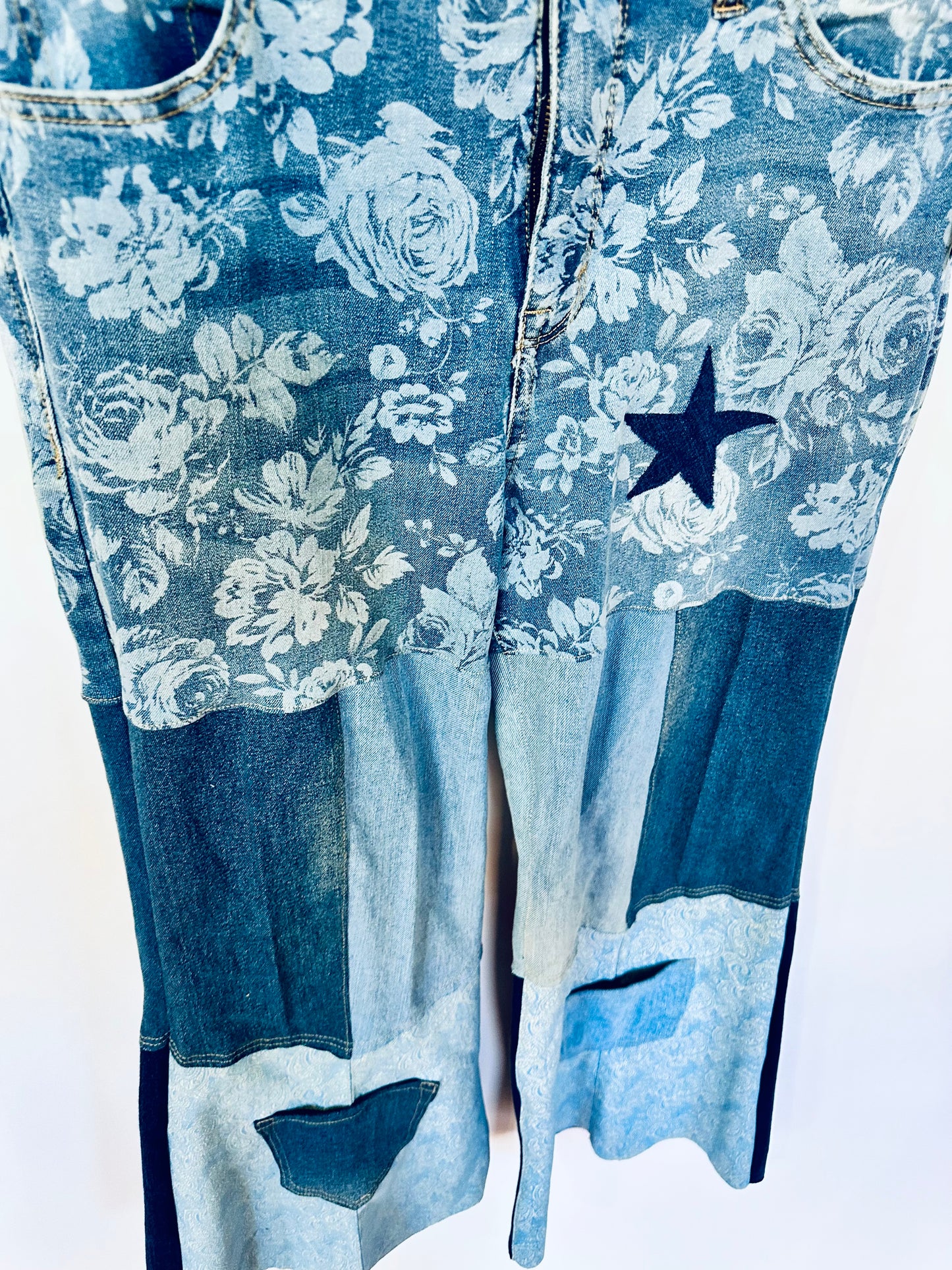 floral print + paisley bell bottom jeans [12/31]