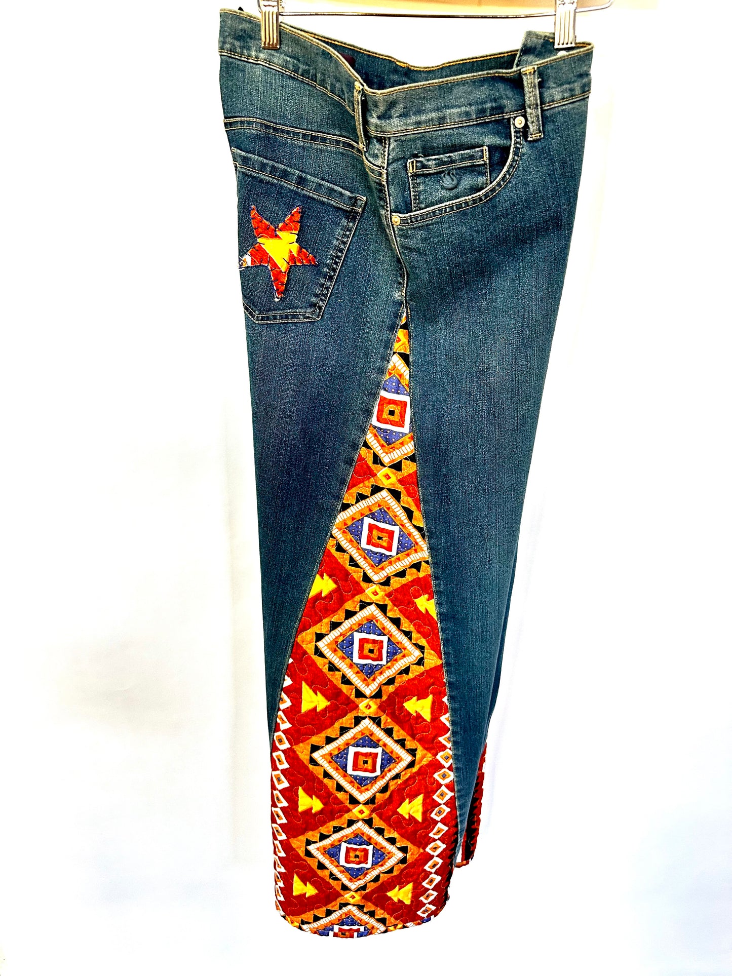 navaho quilted bell bottoms [12/31] long