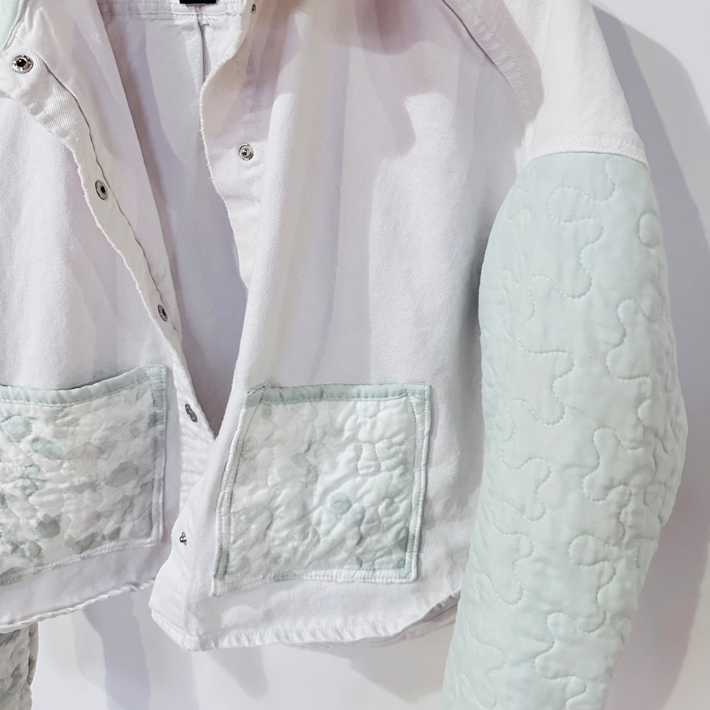 cuddly seafoam shirt denim [l]