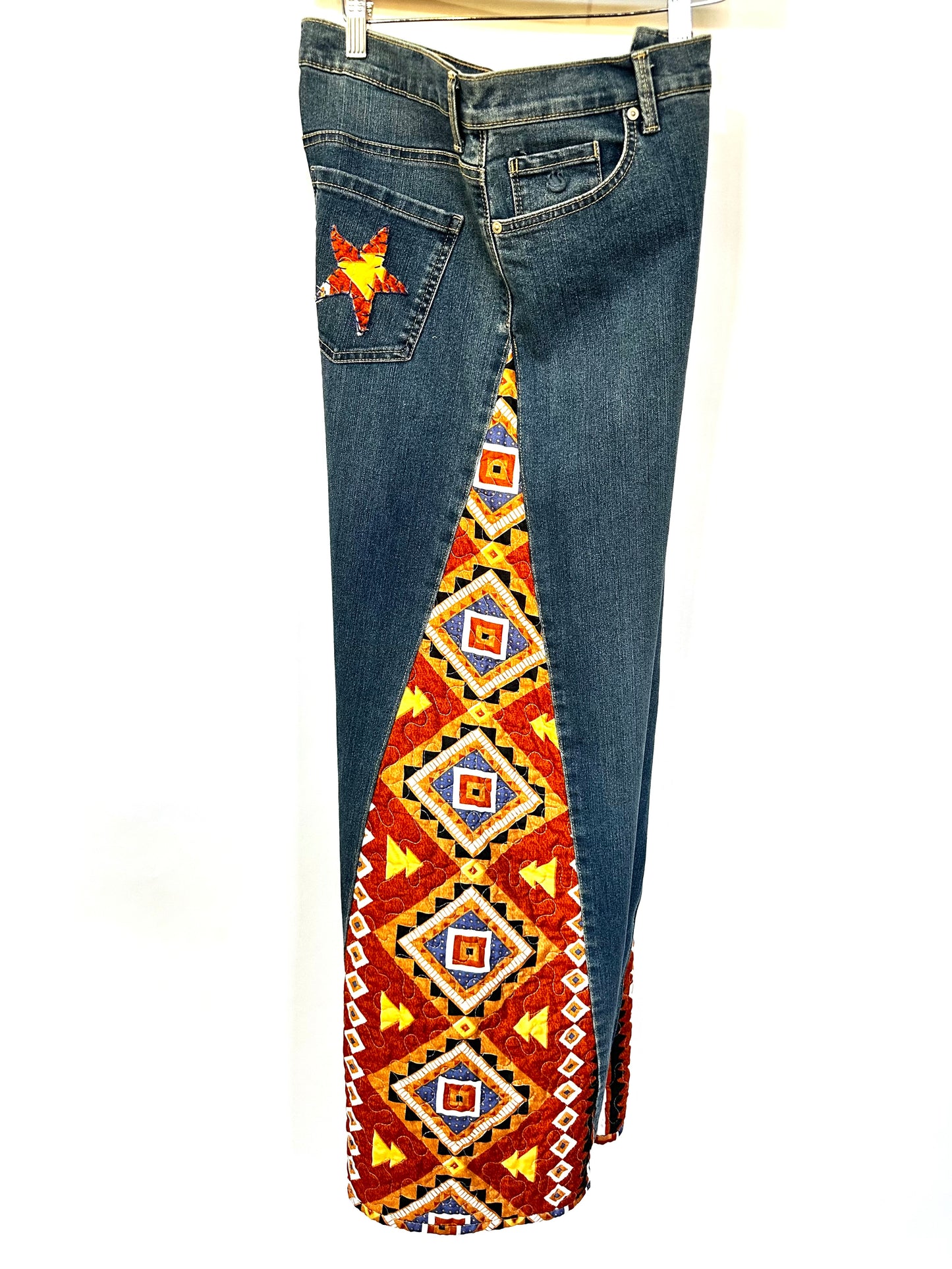 navaho quilted bell bottoms [12/31] long