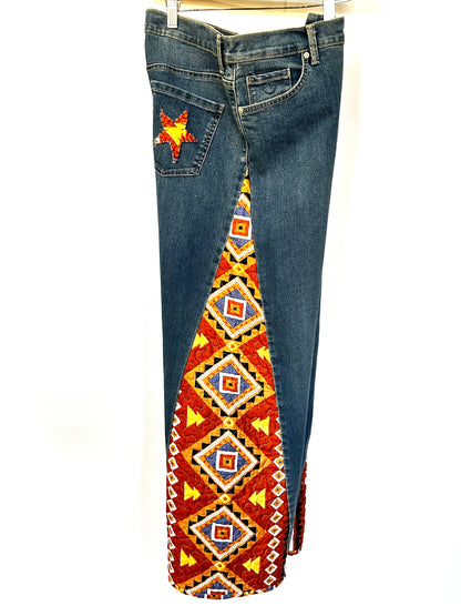 navaho quilted bell bottoms [12/31] long