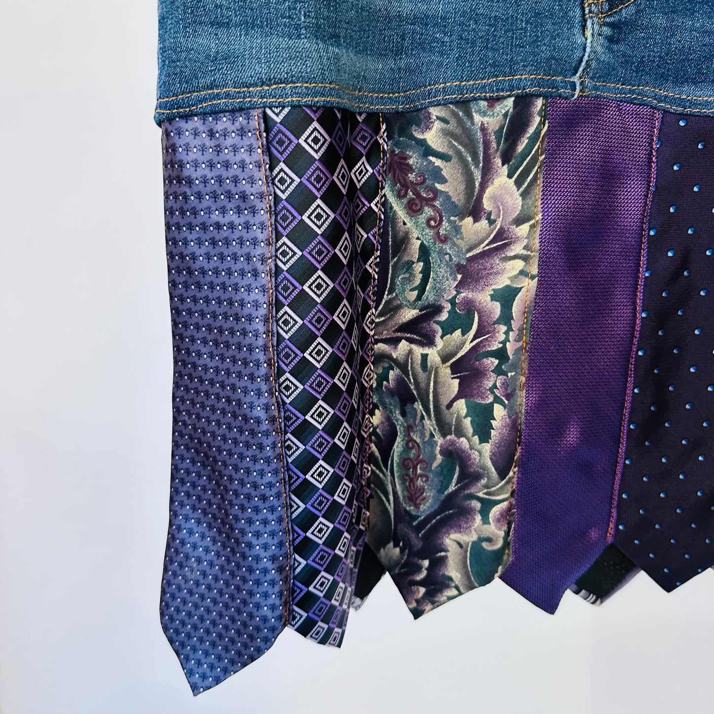 deep blue denim + plum ties [6/28]