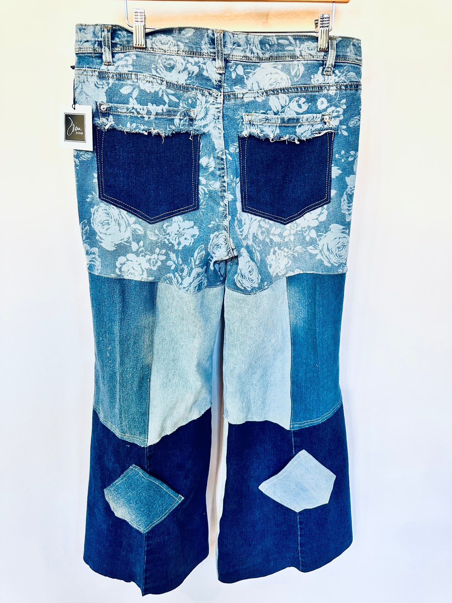 floral print + paisley bell bottom jeans [12/31]