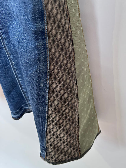 golden fall denim + necktie bells [6/28] short