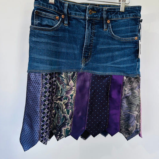 deep blue denim + plum ties [6/28]