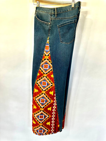 navaho quilted bell bottoms [12/31] long