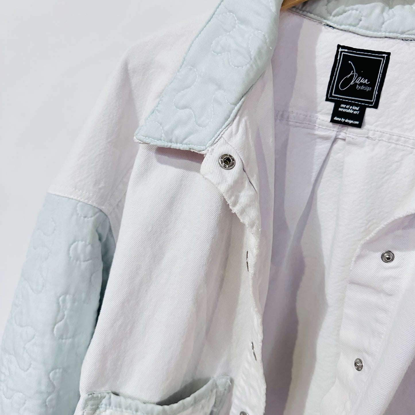 cuddly seafoam shirt denim [l]