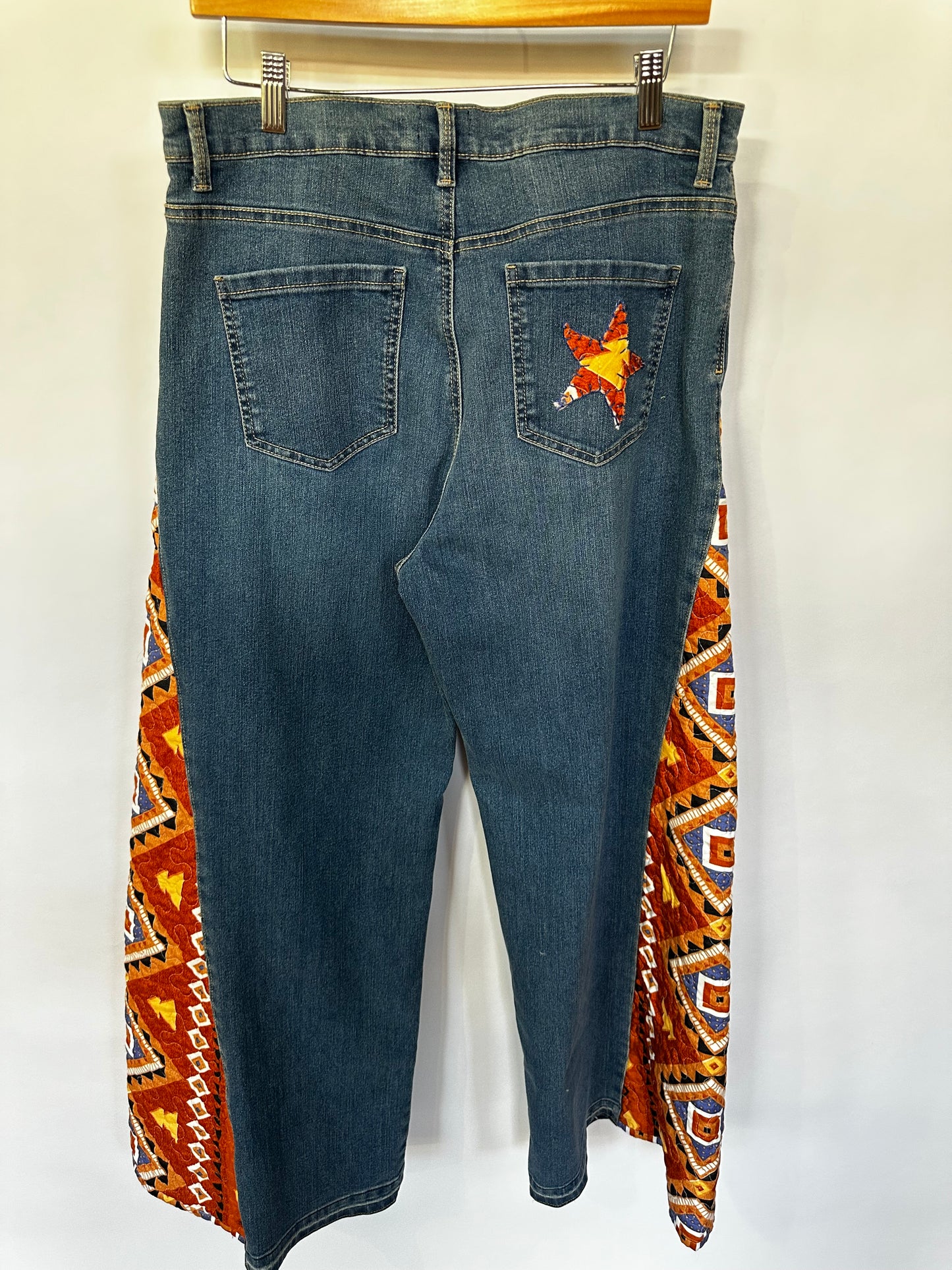 navaho quilted bell bottoms [12/31] long