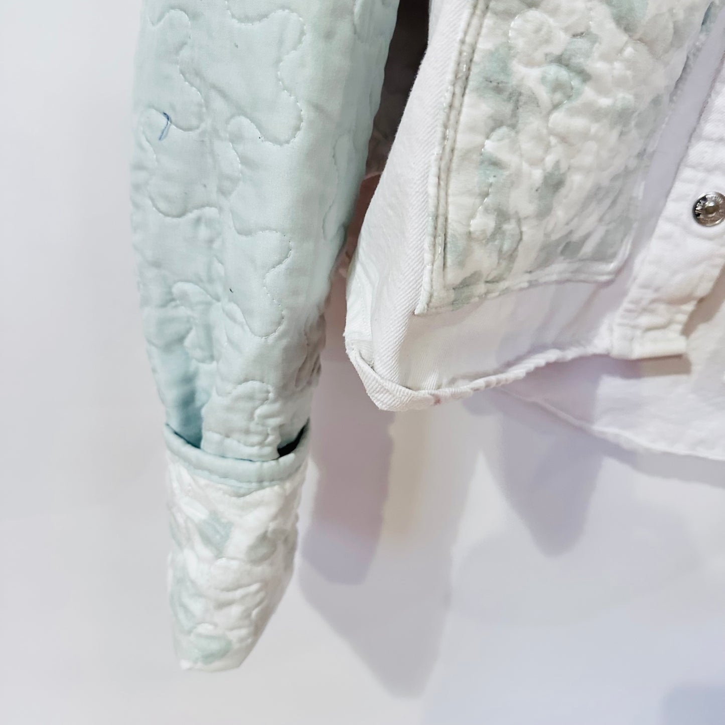 cuddly seafoam shirt denim [l]