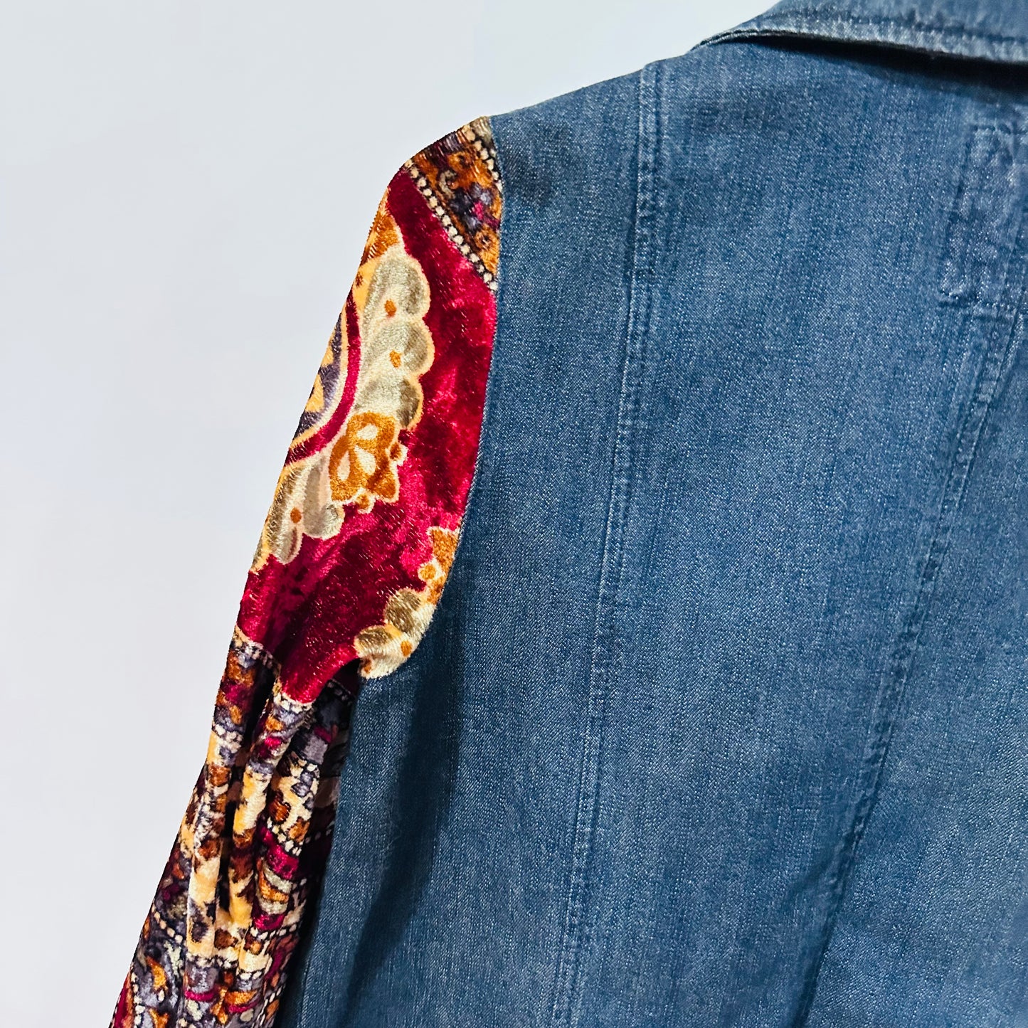 classic velvet + double breasted denim [s/m]