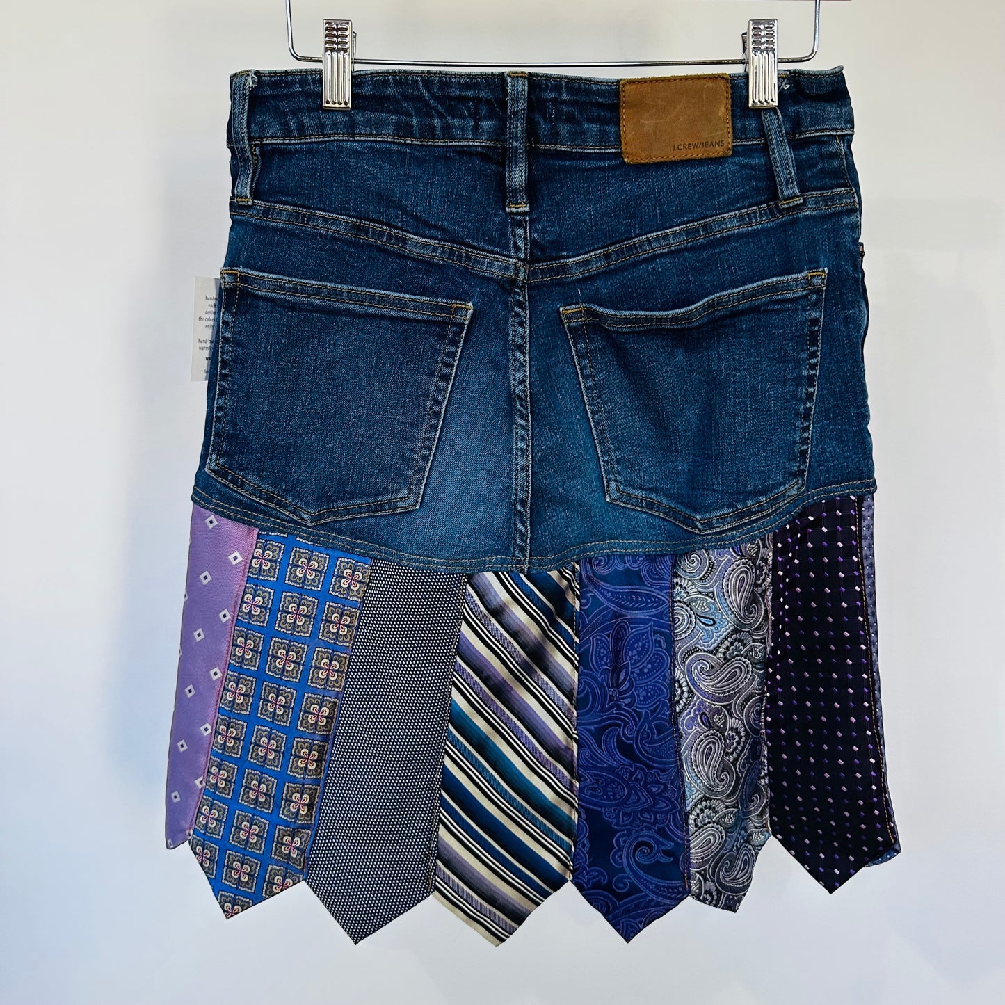 deep blue denim + plum ties [6/28]