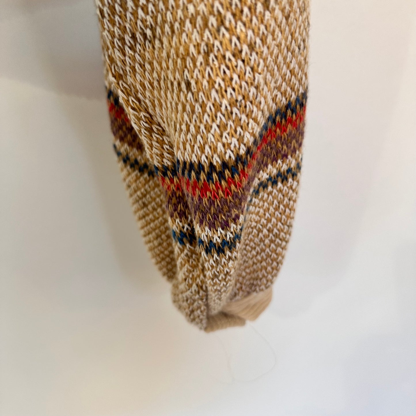 soft textured knit + cropped corduroy jacket [m]