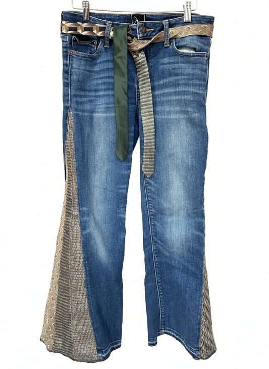 golden fall denim + necktie bells [6/28] short