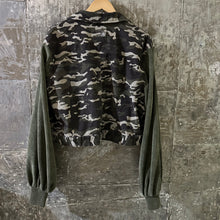 Load image into Gallery viewer, olive rib bishop corduroy camo denim
