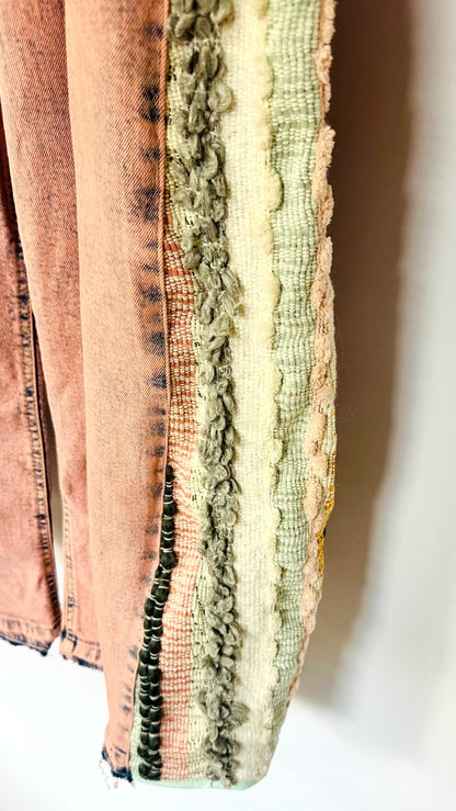 pink stone wash meets chunky ribbons [8/29]