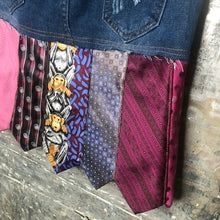 Load image into Gallery viewer, hear no evil, see no evil tie skirt, (size 6-8)
