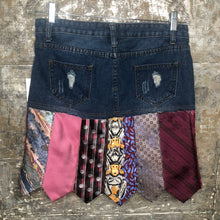 Load image into Gallery viewer, hear no evil, see no evil tie skirt, (size 6-8)
