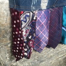 Load image into Gallery viewer, hear no evil, see no evil tie skirt, (size 6-8)
