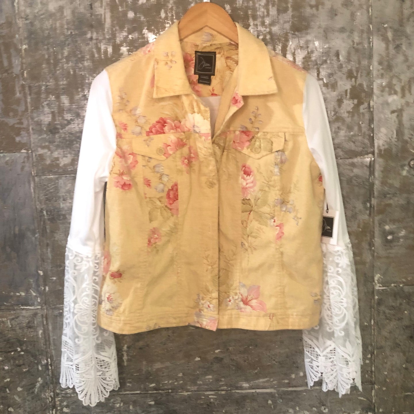 ultimate spring summer floral denim jacket