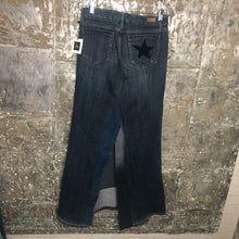 Load image into Gallery viewer, dark denim maxi skirt, (size 7)
