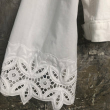 Load image into Gallery viewer, white on white lace detailed jacket
