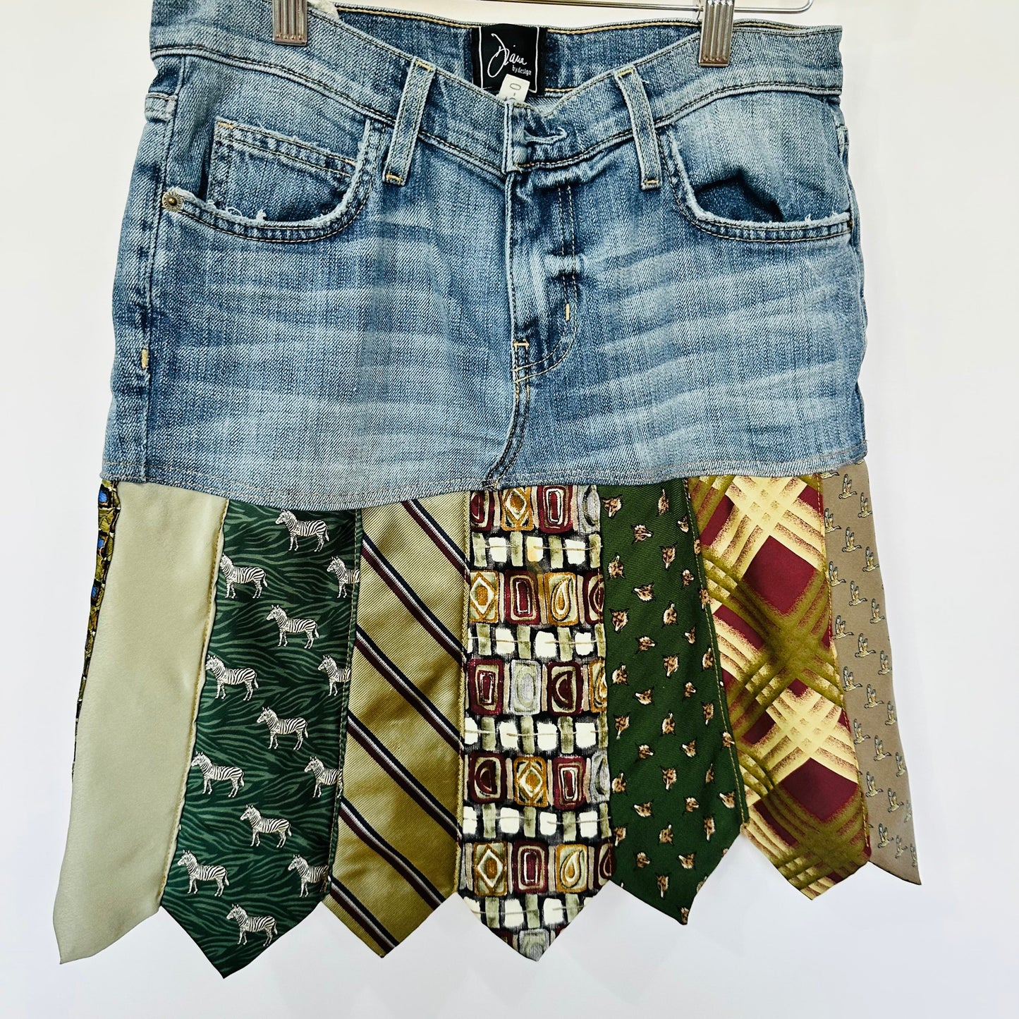 skirting the wild side denim skirt, [0-2/25-26]