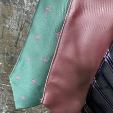 Load image into Gallery viewer, pink n purples denim +  tie skirt, (size 0)
