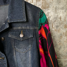 Load image into Gallery viewer, bright colorful balloon bells + dark crop denim

