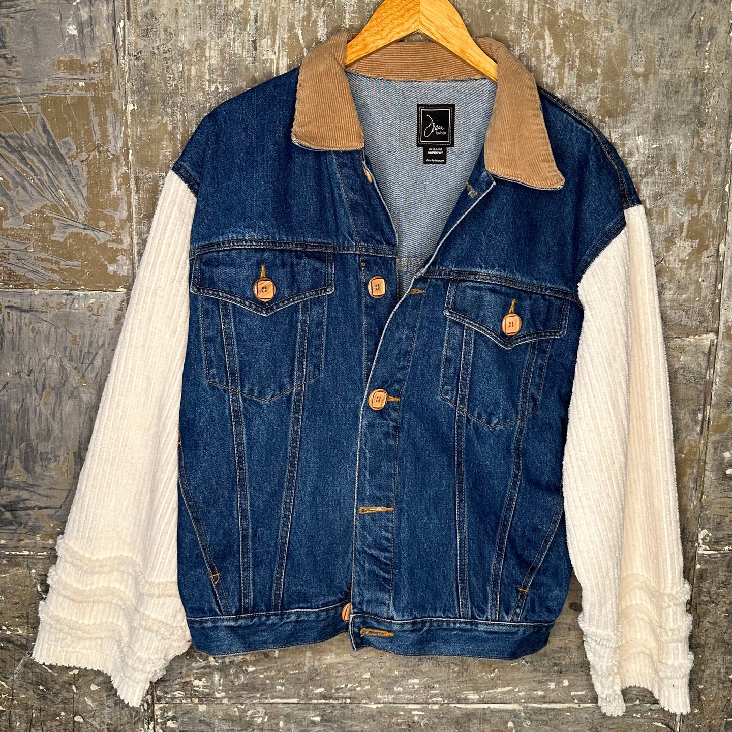 comfy chenille, corduroy + boyfriend denim jacket