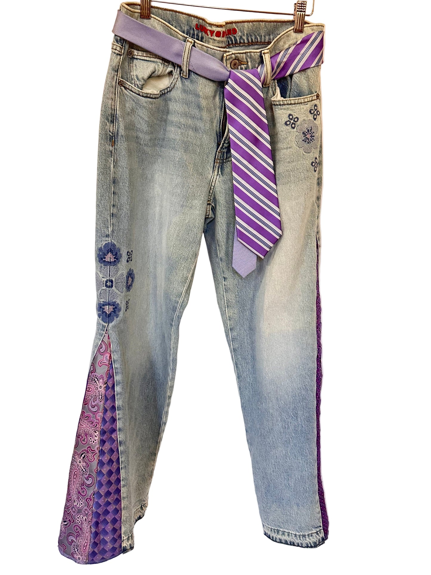 lavender fun denim + necktie bells [6/28] regular