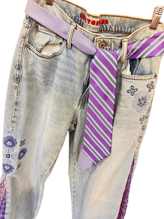 lavender fun denim + necktie bells [6/28] regular