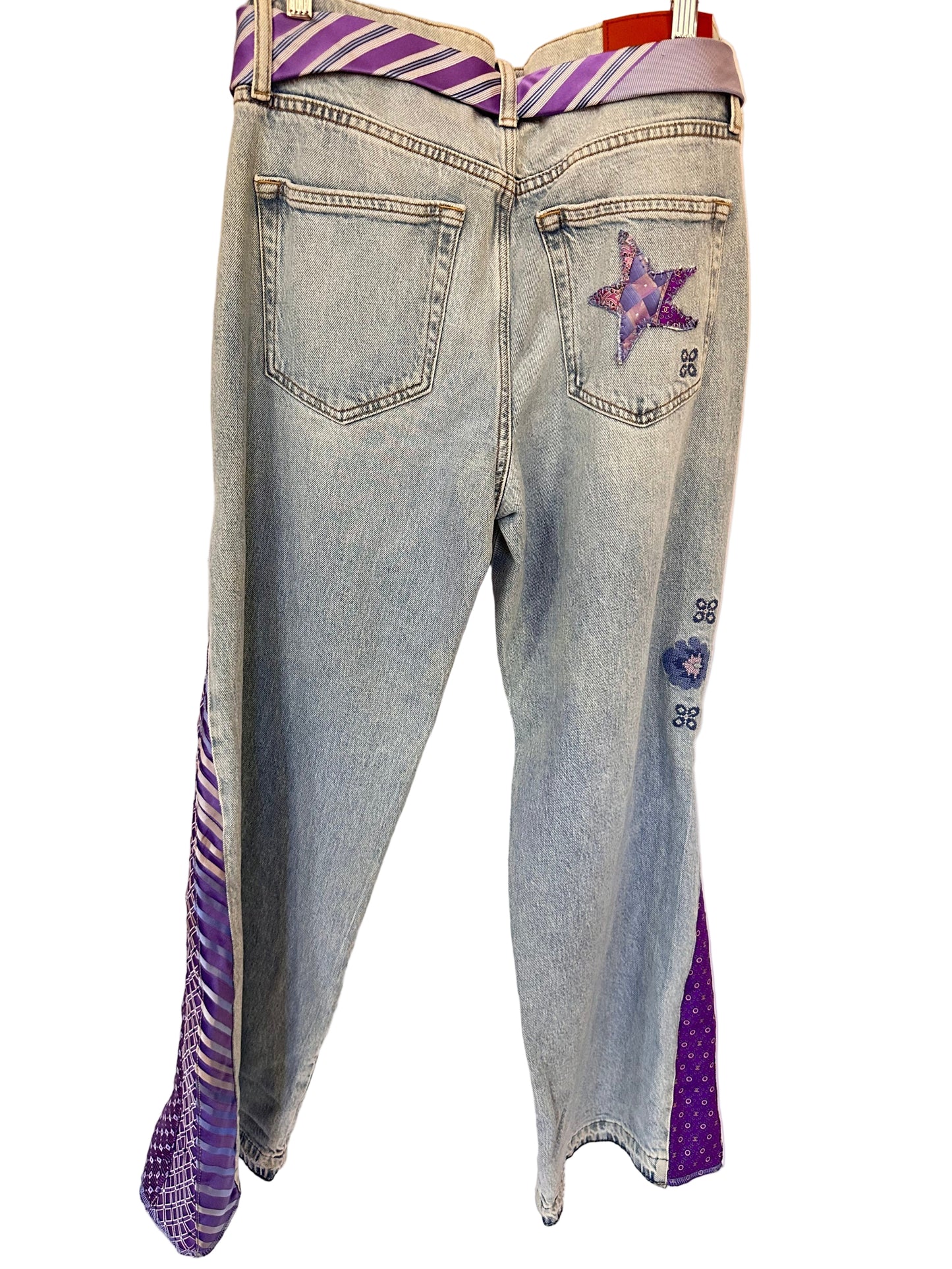 lavender fun denim + necktie bells [6/28] regular