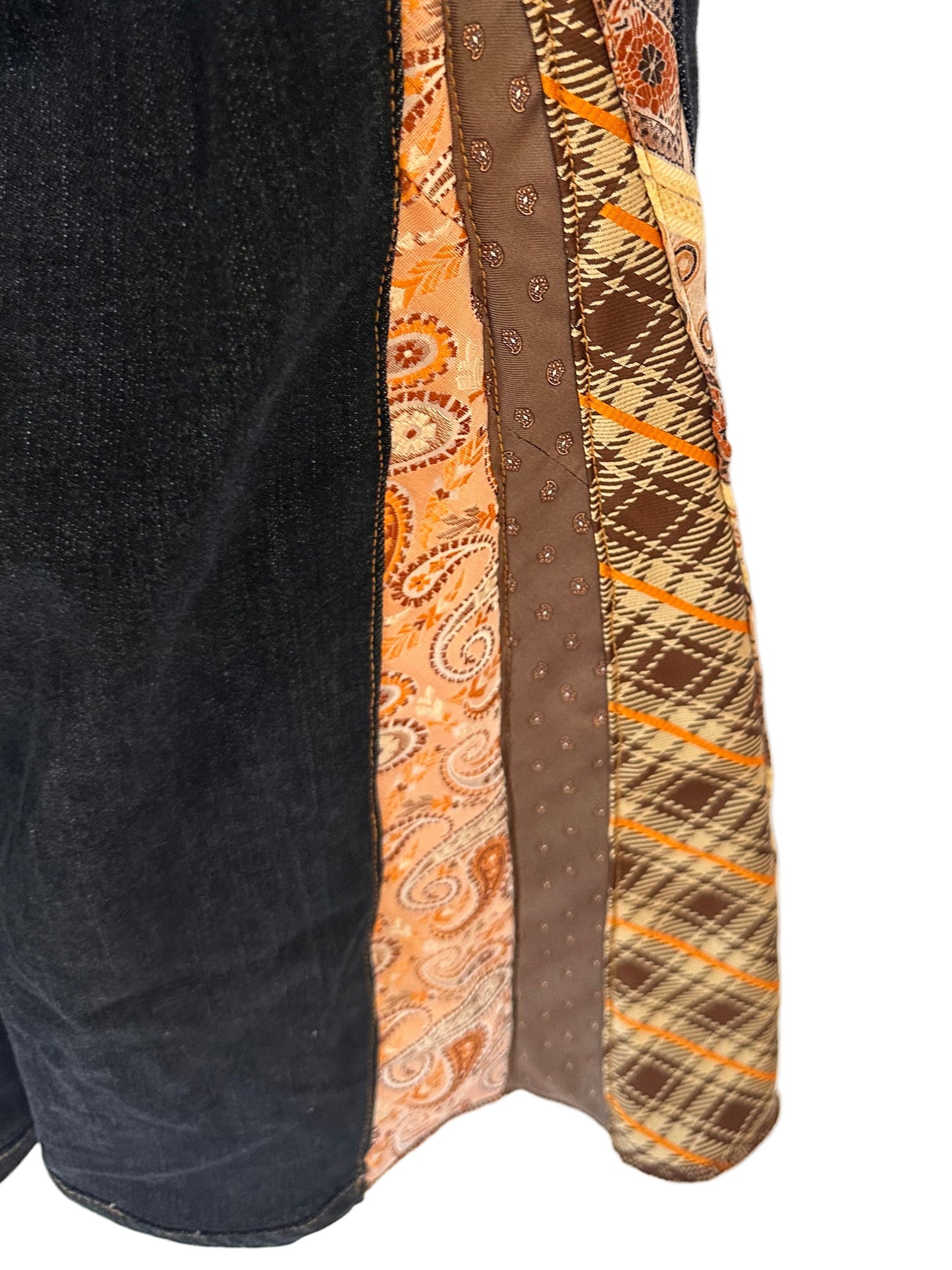 blue black denim +vintage autumn necktie bells [12/31] regular