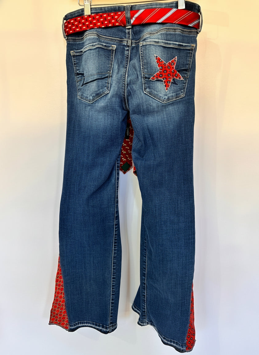 red flare bells [8/29] long