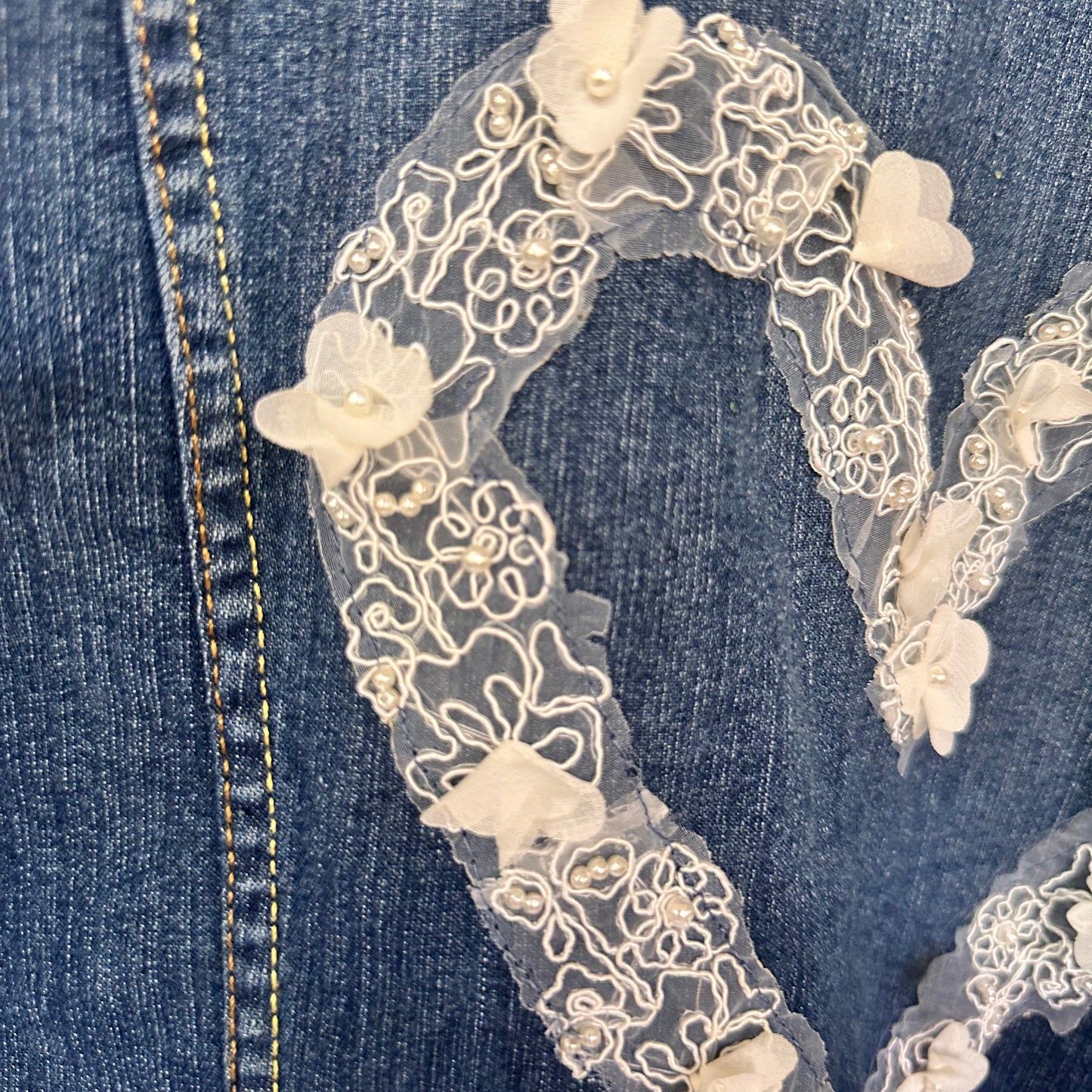 wrapped in love deep rich chocolate corduroy + denim jacket [l]