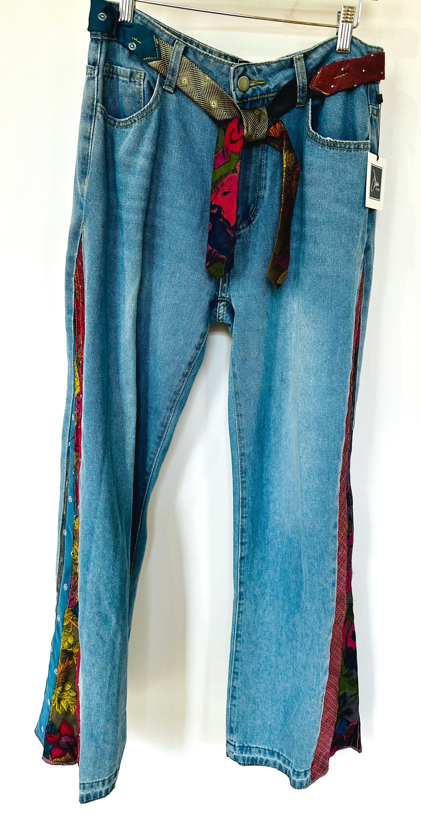 soft blue summer fun necktie bells [8/29]