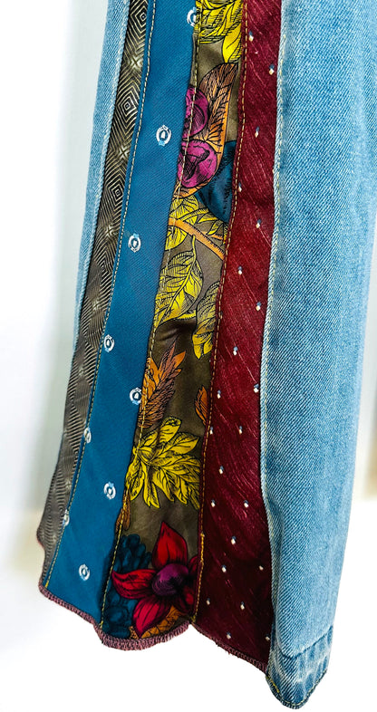 soft blue summer fun necktie bells [8/29]