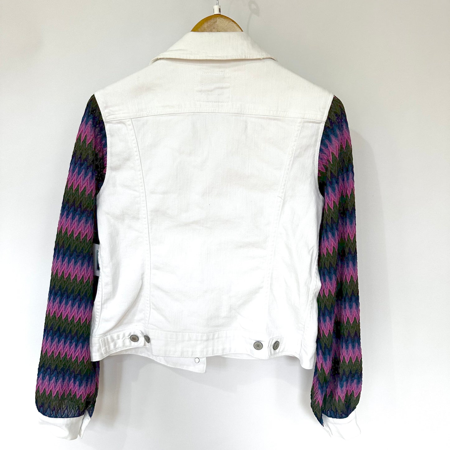 retro meets white denim