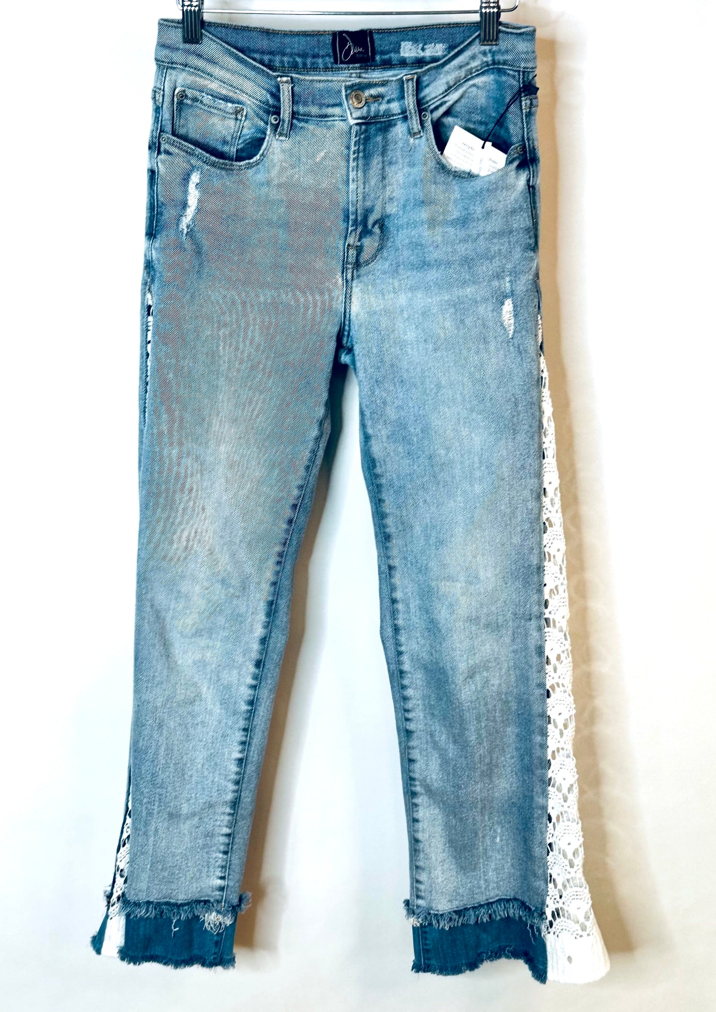 scallop lace denim bells [4/27]