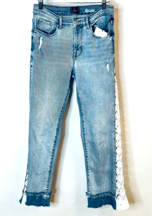 scallop lace denim bells [4/27]
