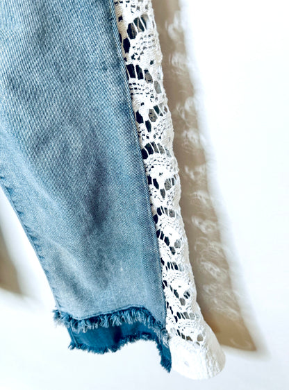 scallop lace denim bells [4/27]