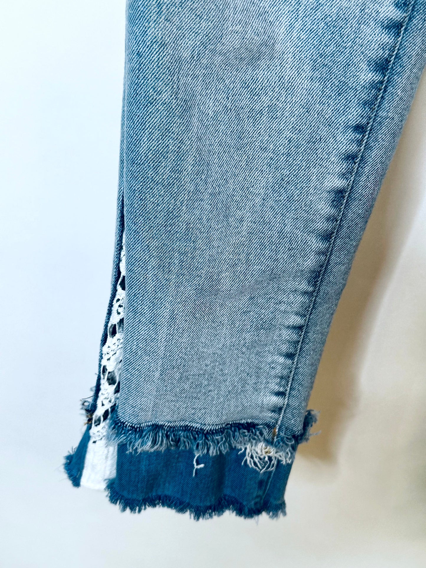 scallop lace denim bells [4/27]