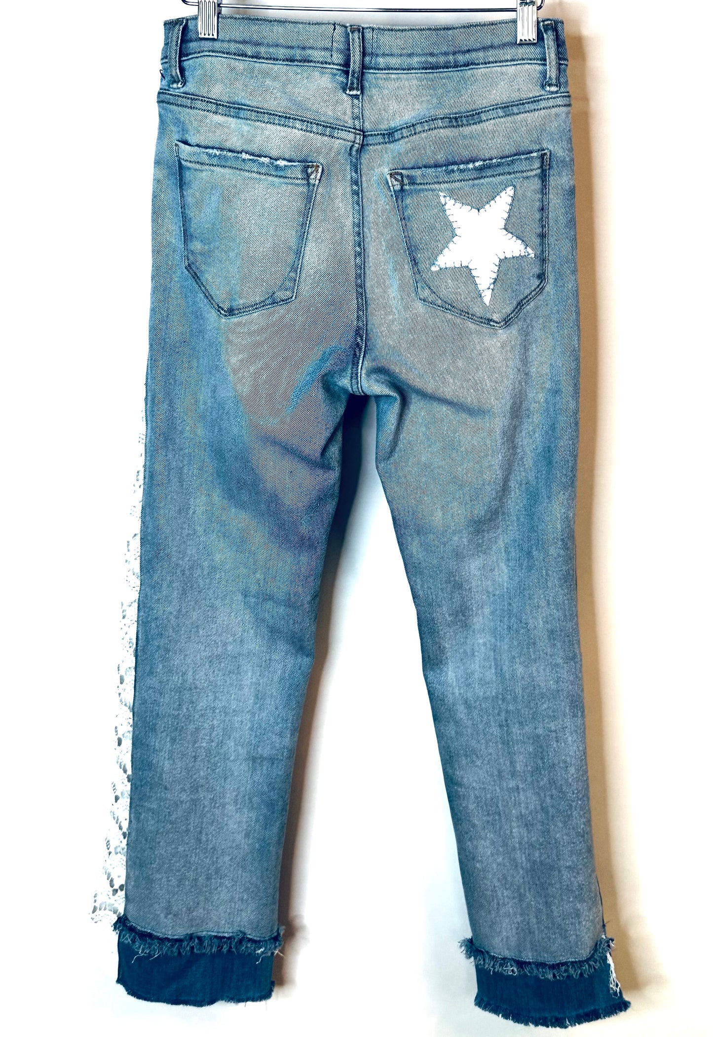 scallop lace denim bells [4/27]