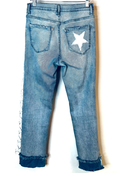 scallop lace denim bells [4/27]