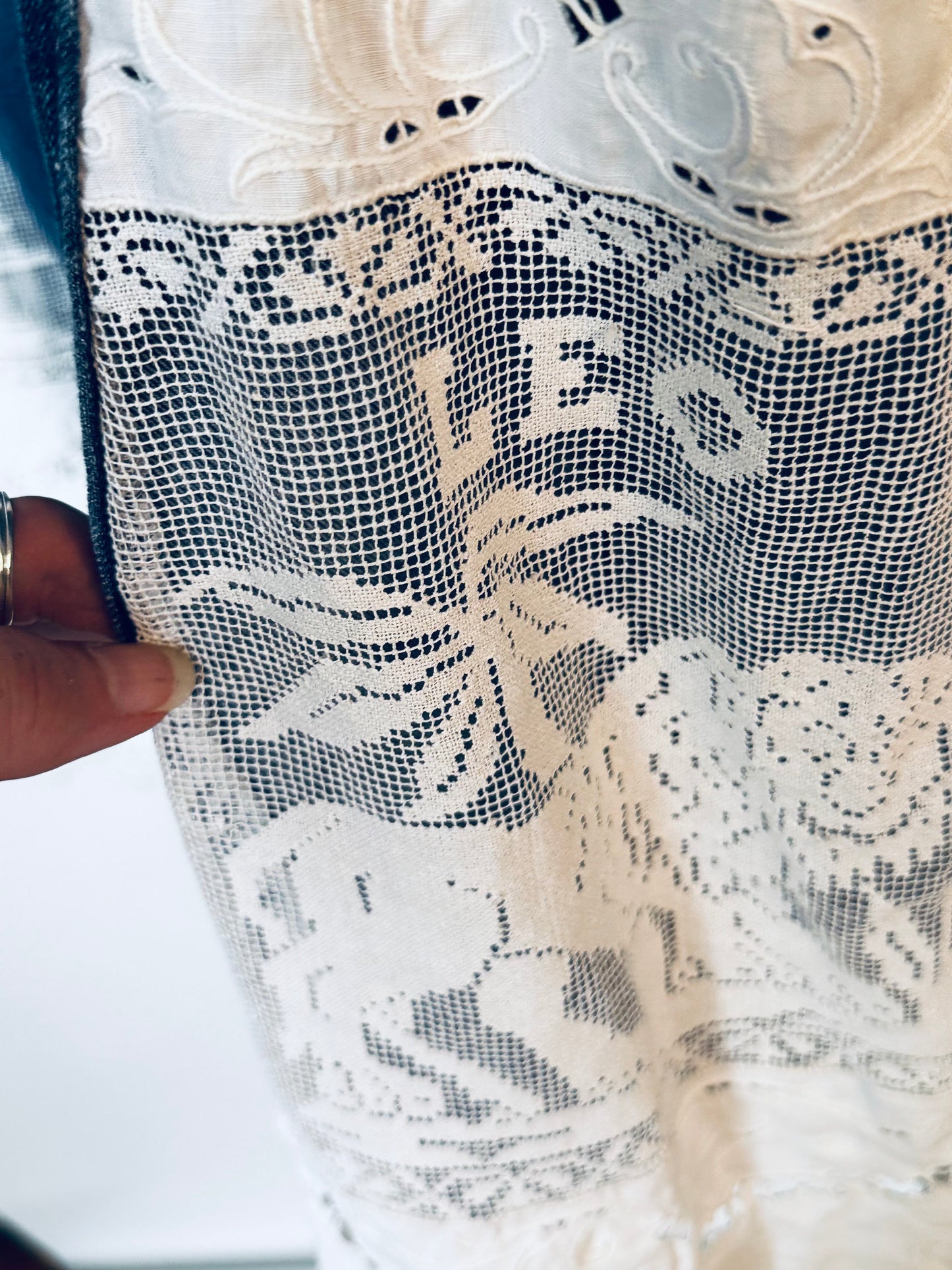 antique zodiac lace big bell denim bells [12/31]
