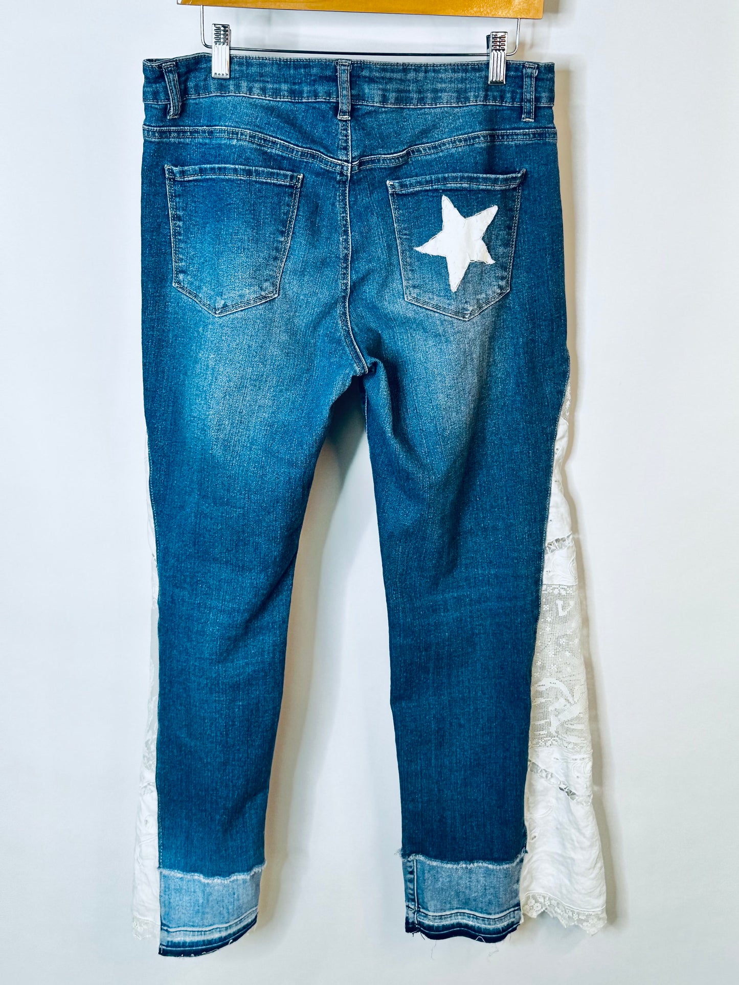 antique zodiac lace big bell denim bells [12/31]