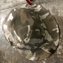 Load image into Gallery viewer, khaki camo + tan corduroy reversible bucket hat
